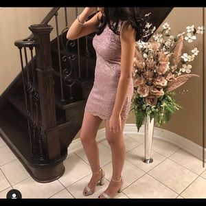 Honeys light pink dress